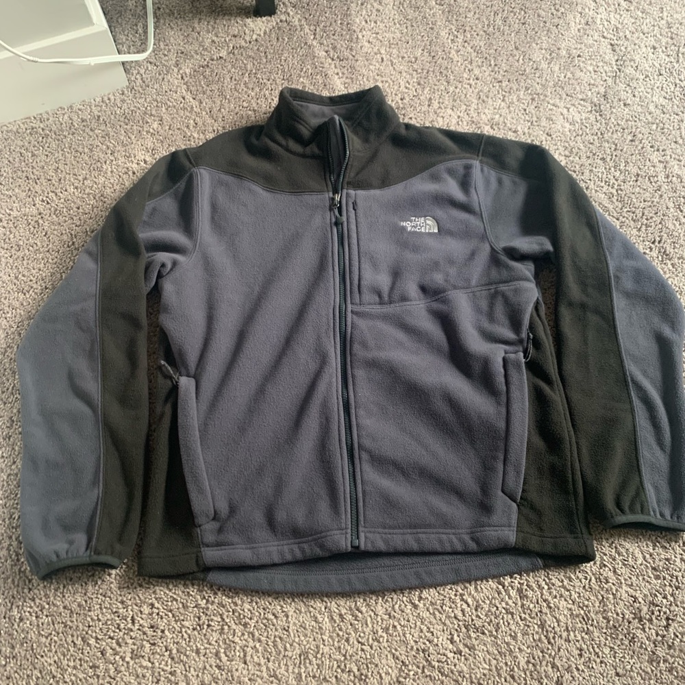 Men’s North Face Fleece Zip Up Jacket